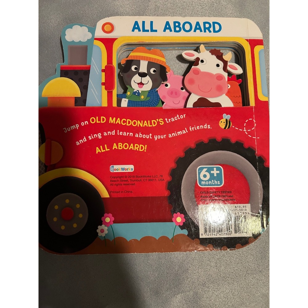 Kids Board Book Lot Think Big Little One Twinkle Star Old MacDonald 3 Piece Set - Picture 8 of 8
